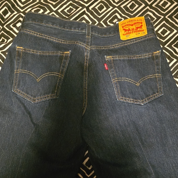 Levi's Other - Levi's Men's Dark Blue Straight Jeans